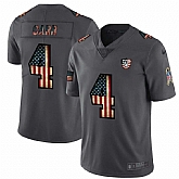 Nike Raiders 4 Derek Carr 2019 Salute To Service USA Flag Fashion Limited Jersey Dyin,baseball caps,new era cap wholesale,wholesale hats
